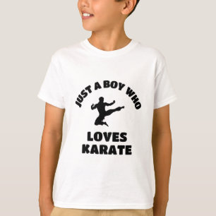 Just a boy who loves karate T-Shirt