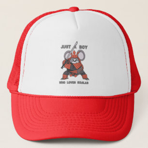 Just A Boy Who Loves Koalas Trucker Hat