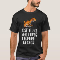 Just A Boy Who Loves Leopard Geckos