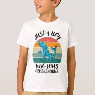 Just A Boy Who Loves Mosasaurus 2026, T-Shirt