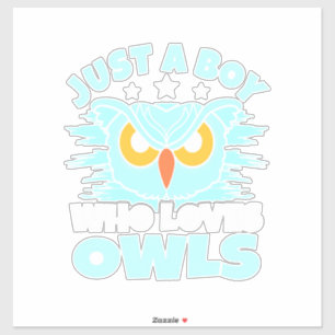 Just A Boy Who Loves Owls