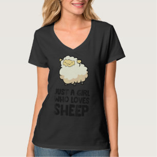 Just A Boy Who Loves Sheep  Sheep Herder T-Shirt