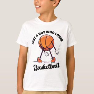 Just A Boy Who Loves Sketll - Flossing Sketll Play T-Shirt