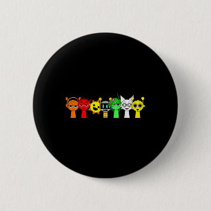 Just A Boy Who Loves Sprunky Funny Sprunky Game  6 Cm Round Badge