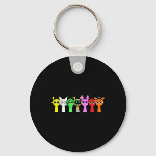 Just A Boy Who Loves Sprunky Funny Sprunky Game Key Ring