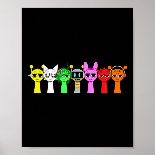 Just A Boy Who Loves Sprunky Funny Sprunky Game  Poster (Front)