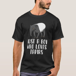 Just A Boy Who Loves Tapirs  T-Shirt