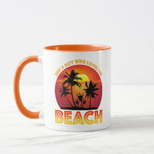 Just A Boy Who Loves The Beach Mug