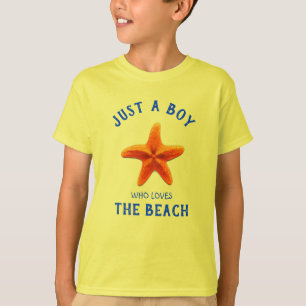 Just a boy who loves The Beach T-Shirt