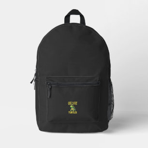 Just a boy who loves turtles Children boy (3) Printed Backpack
