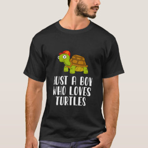 Just A Boy Who Loves Turtles T-Shirt