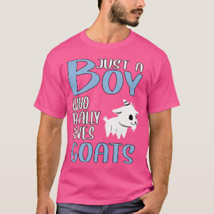 Just A Boy Who Really Loves Goats T-Shirt