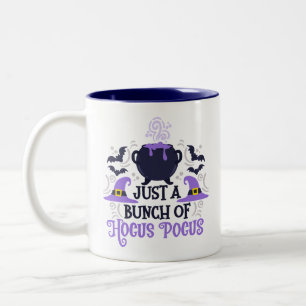 Just a Bunch of Hocus Pocus Two-Tone Coffee Mug