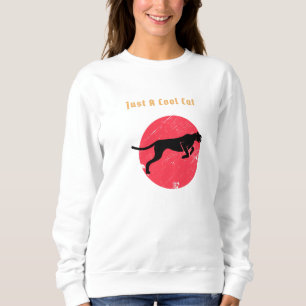 Just a Cool Cat – Panther Sweatshirt