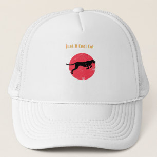 Just a Cool Cat – Panther Trucker Hat