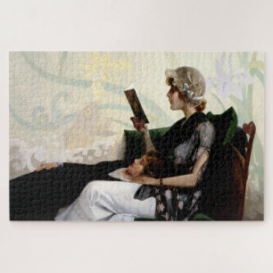 Just a Couple of Girls By Harry Watrous Jigsaw Puzzle