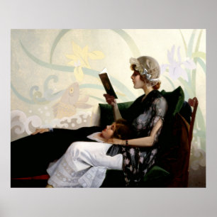 Just a Couple of Girls By Harry Watrous Poster