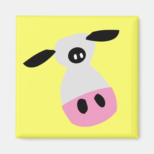Just a Cow Magnet (Front)