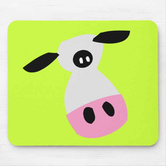 Just a Cow Mouse Mat (Front)