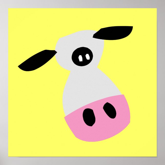 Just a Cow Poster (Front)