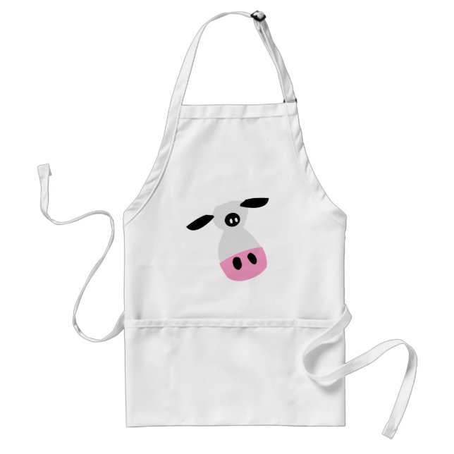 Just a Cow Standard Apron (Front)