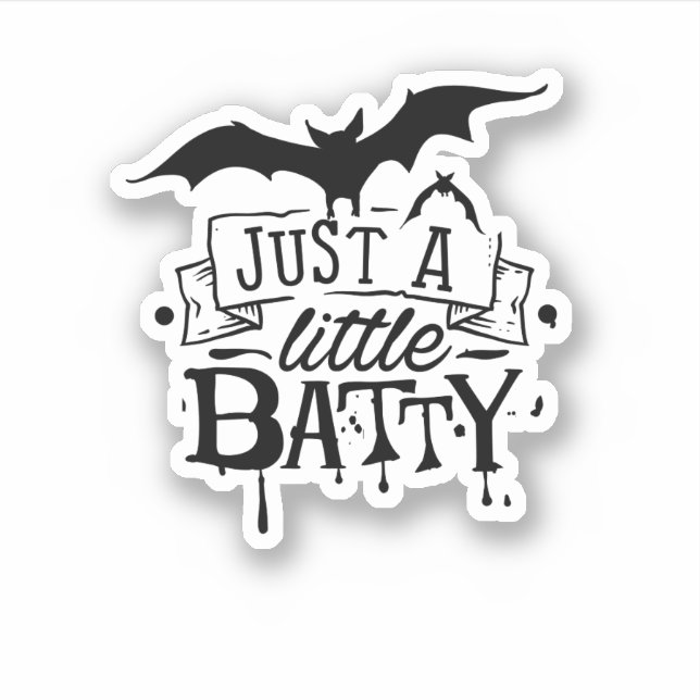 Just a cute batty Halloween (Front)