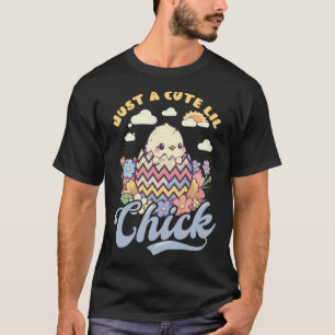 Just A Cute Little Chick Christian Easter T-Shirt
