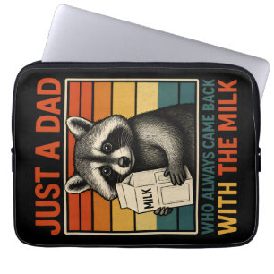 Just A Dad Who Always Came Back With The Milk Laptop Sleeve