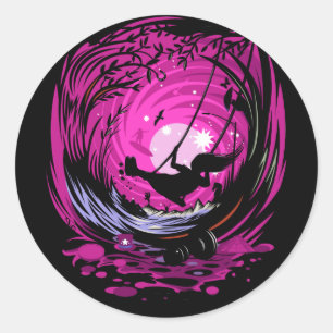 Just A Dream Classic Round Sticker