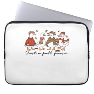 Just a Fall Goose Classic T-Shirt Laptop Sleeve