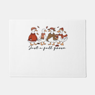 Just a Fall Goose Oversized T-Shirt Doormat