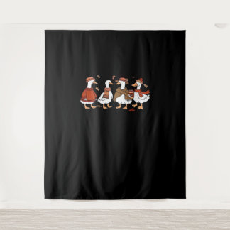 Just a Fall Goose Oversized T-Shirt Tapestry