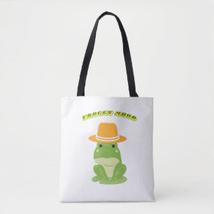 Just a Froggy Day Tote Bag