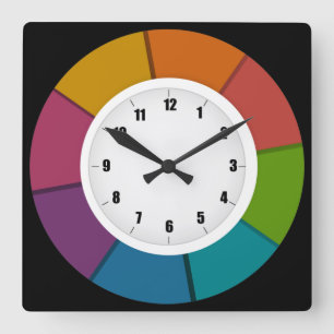 Just a Fun and Colourful Wall Clock