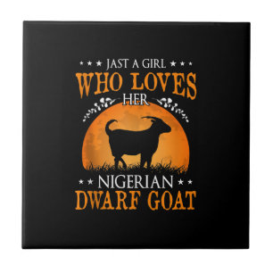 Just a Girl Goat Hall Tile