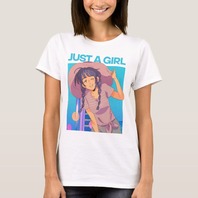 just a girl t-shirt (Front)