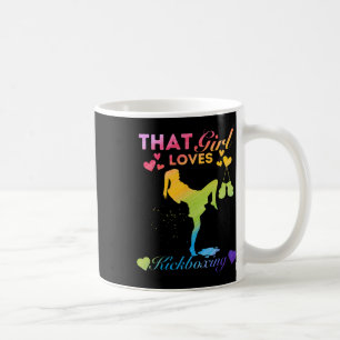 Just A Girl That Girl Loves Kickboxing Coffee Mug