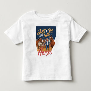 Just A Girl That Loves Horses(1) Toddler T-Shirt