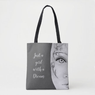 Just a Girl Tote Bag