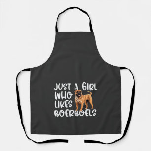 Just A Girl Who Likes Boerboels Classic T-Shirt Apron