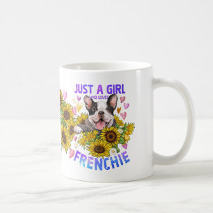 Just A Girl Who Love Frenchie French Bulldog Lover Coffee Mug