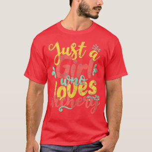 Just A Girl Who Loves Archery Gift T-Shirt