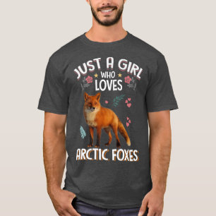 Just a Girl Who Loves Arctic Foes Gift Premium T-Shirt