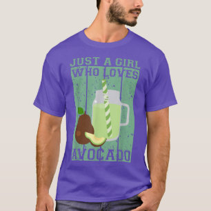 Just A Girl Who Loves Avocado Women, Guacamole, Fu T-Shirt