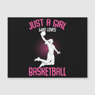 Just a Girl who Loves Basketball Kids Girls