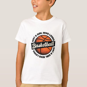 JUST A GIRL WHO LOVES BASKETBALL T-Shirt