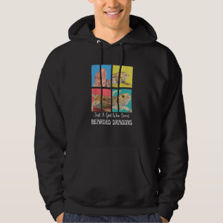 Just A Girl Who Loves Bearded Dragons Cool Dragon Hoodie