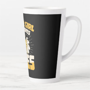 Just A Girl Who Loves Bees Latte Mug