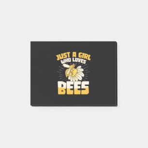 Just A Girl Who Loves Bees Post-it Notes