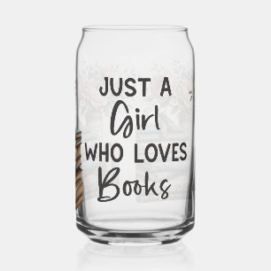 Just A Girl Who Loves Books Can Glass